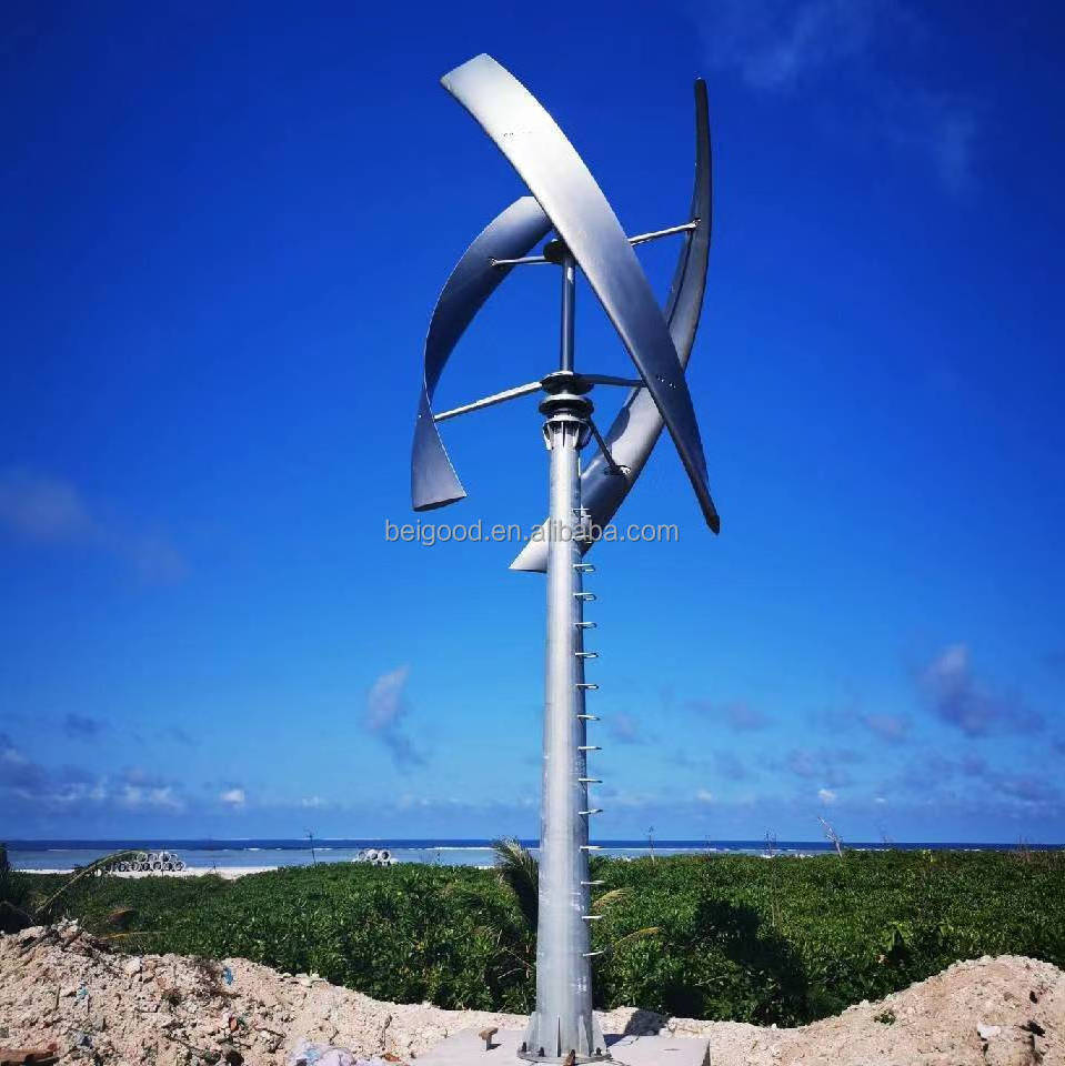 Wind generator turbine 5000w 6000w 8000w 12v 24v 48v 96v alternative free energy station power supply