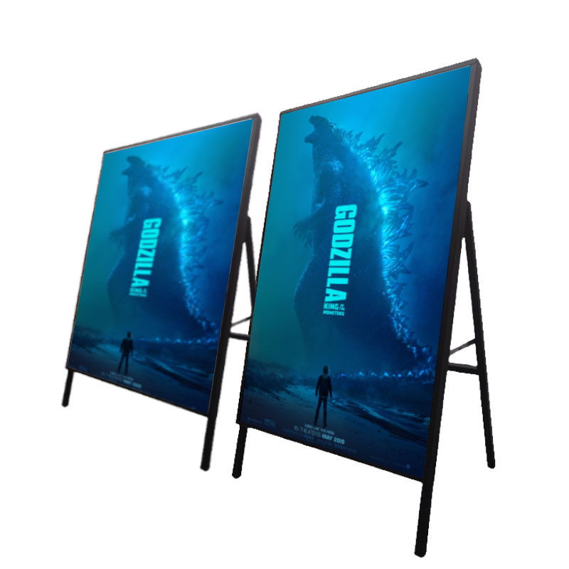 genuine Led  Light Box Led Light  Board Advertising Equipment with Floor Stand