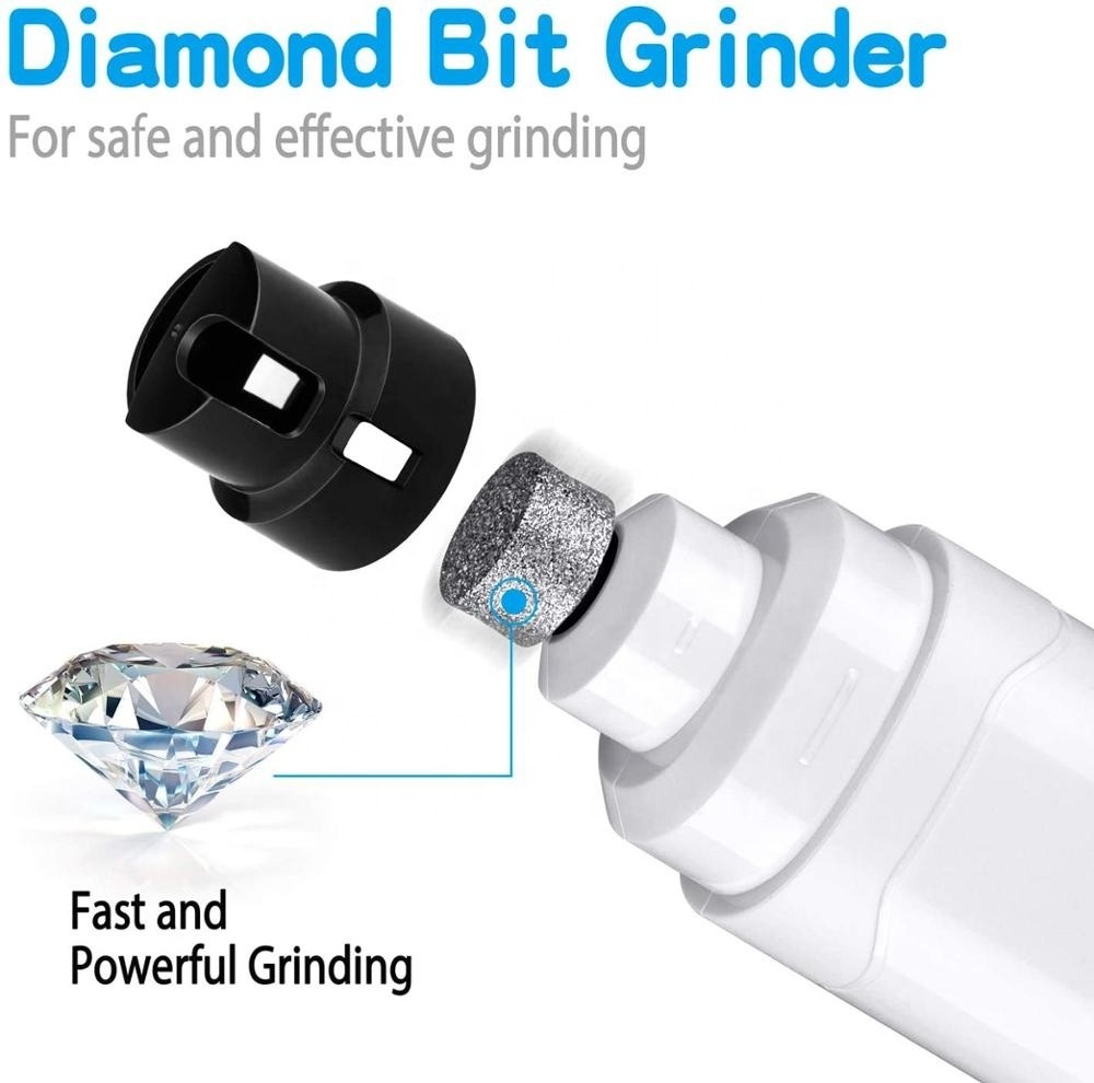 Rechargeable Pet Nail Grinder Painless Grooming Trimmers USB Charging Cat Dog Nail Clippers