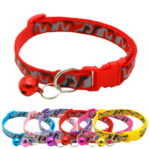 Wholesale  Pet Accessories Printing Cute Collars & Leashes Adjustable Dog Collar Cat Buckle Collar