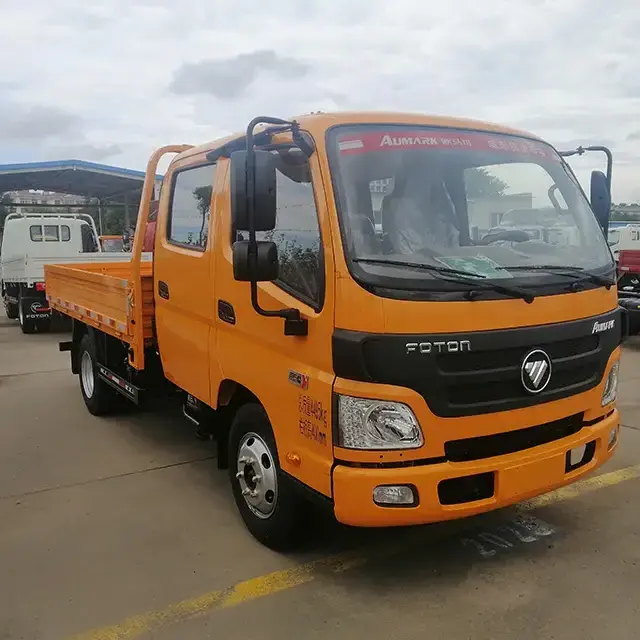 Best Quality China Aumark Lorry Vehicle Euro 3 Diesel 4 ton Cargo Trucks For Sale