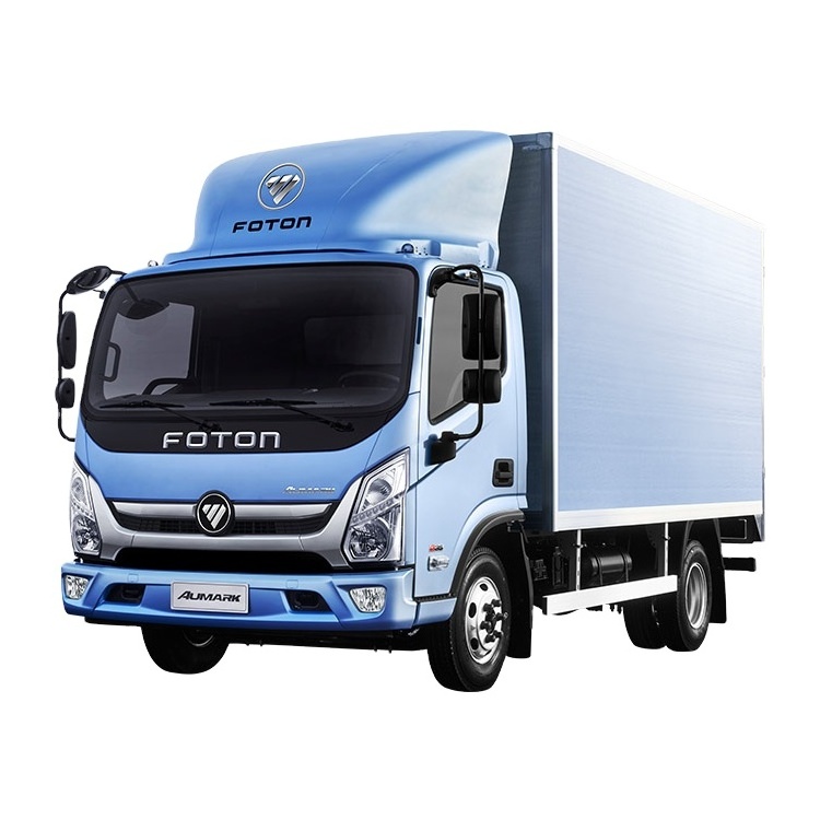 Foton 6x4 cargo mini truck with cargo truck box for sale