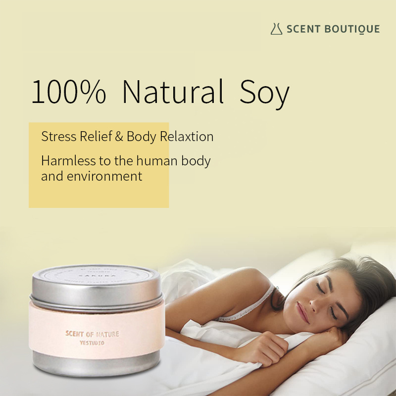 SCENTBOUTIQUE Manufacturer Unique Scented Soy Wax Candle Luxury For Home Air freshener