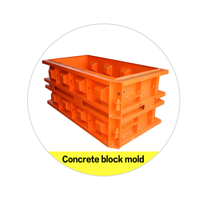 All Sizes Interlocking Concrete Block Molds for Precast Concrete Block