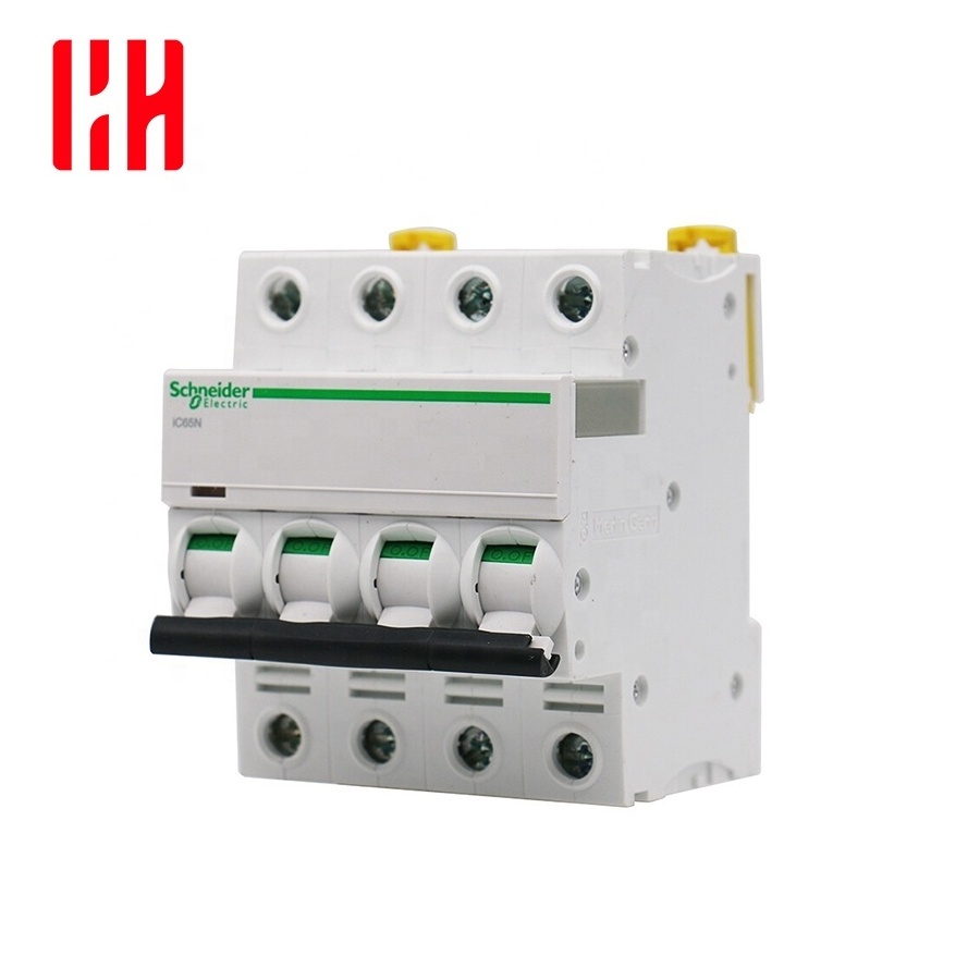 New and Original Schneiders brands MCB circuit breaker MCCB IC65N 4P C40A A9F18440 air switch 4P 40A 6kA