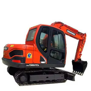 Used Mini excavator DOOSAN DX80 equipment excavator with good condition Low Price for sale  engineering construction machinery