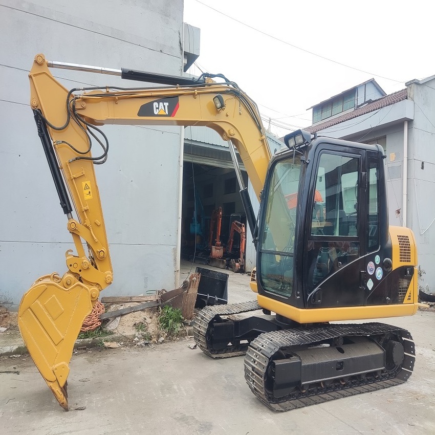 Hot sale Caterpillar 307D used mini crawler excavator with 7 ton operating weight