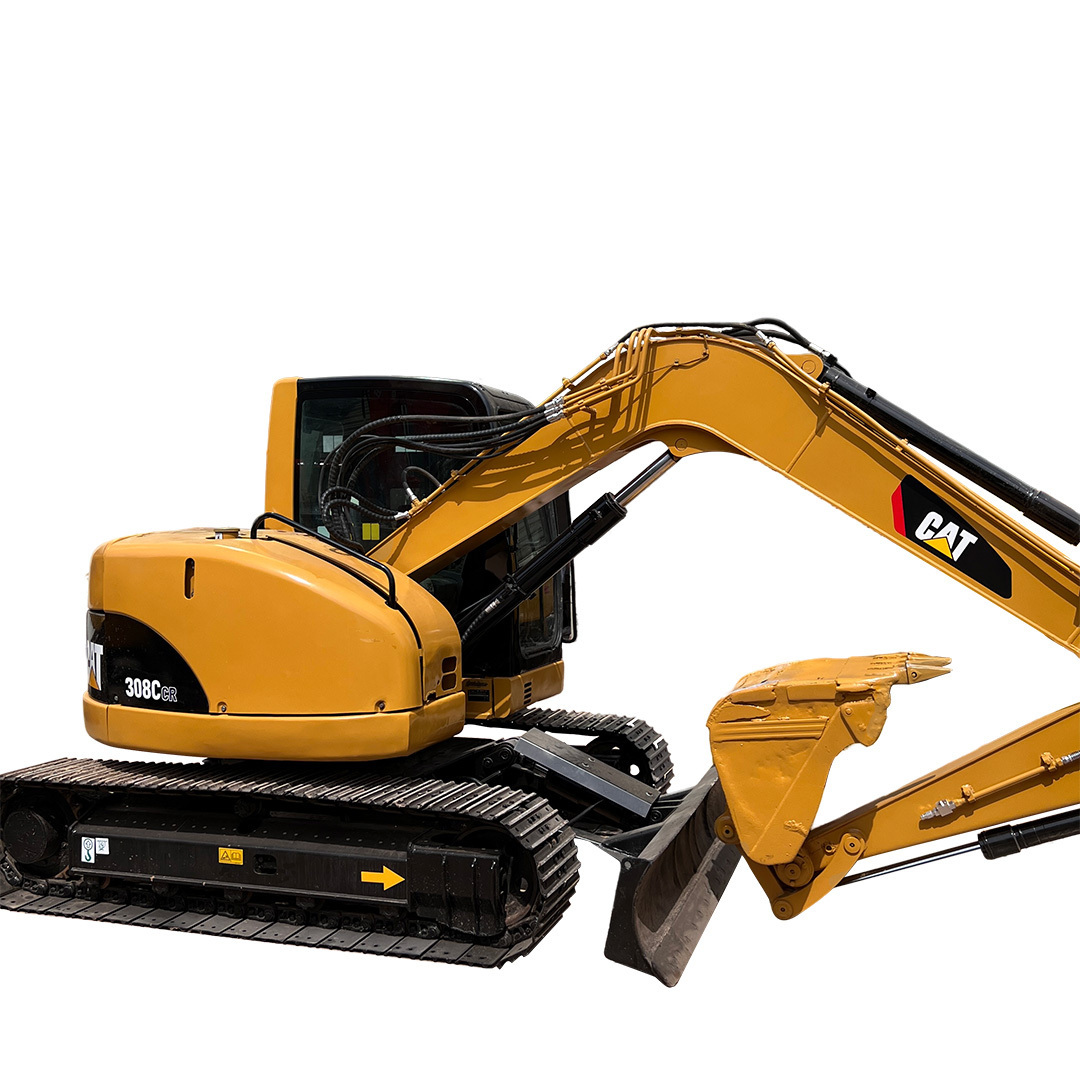 Original Japan Caterpillar 308C mini excavator , low price CAT 308 307 305 mini shovel on sale in Shanghai