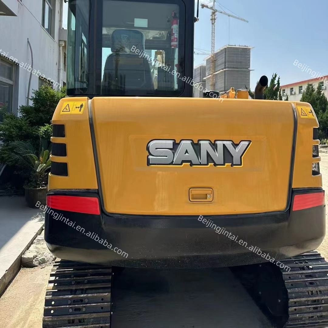 Used mini SANY SY55C Pro Hydraulic Crawler Excavator machine second hand digger