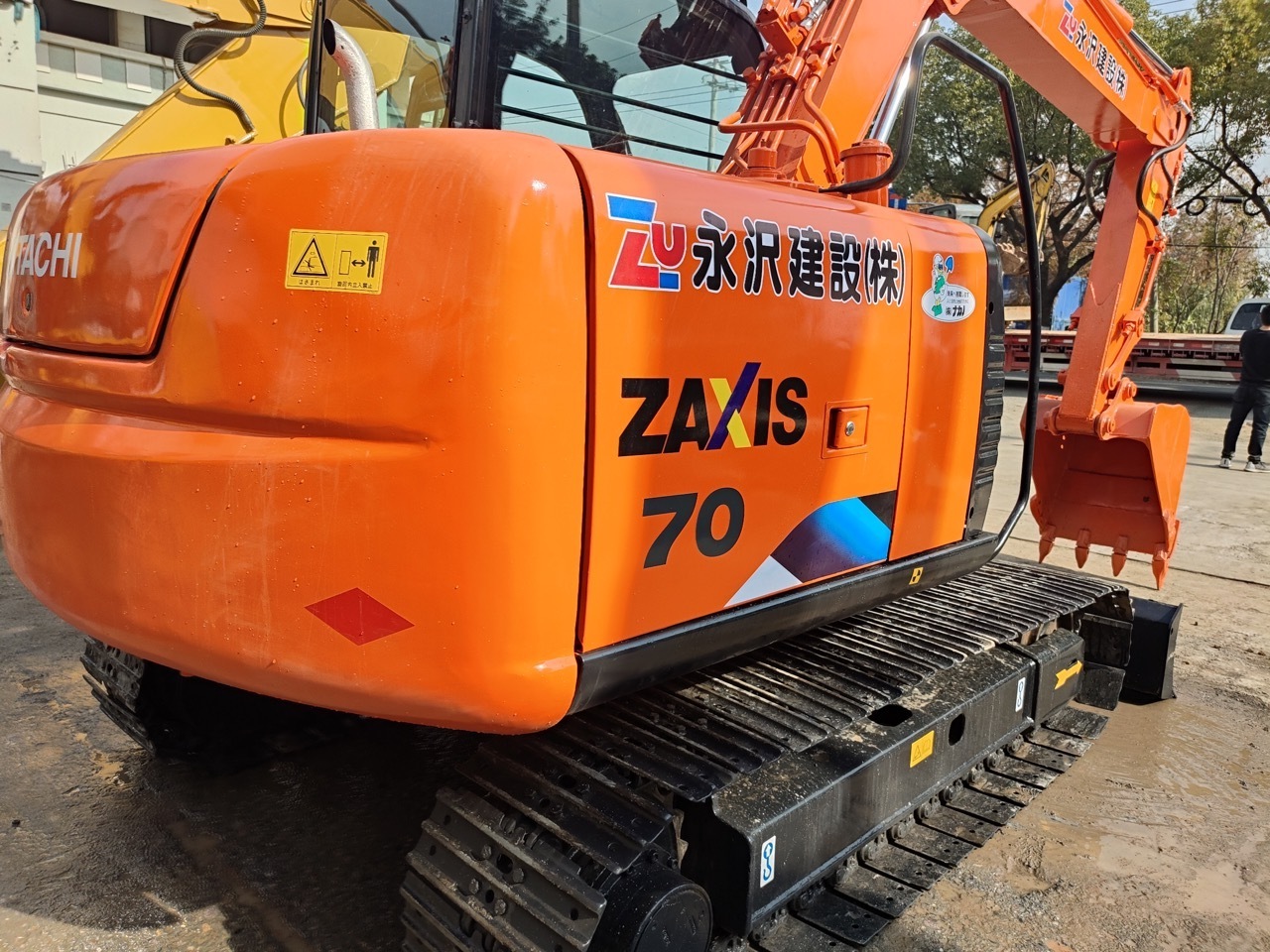 HITACHI ZX70 Efficient good price Japan original mini 7TON ZX70 excavator used for sale ZX70 used excavator hot sale