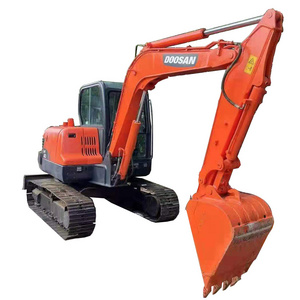 Cheap small Used 6Ton doosan dx60 Hydraulic Mini Digger Crawler Mini Excavators For Sale in China