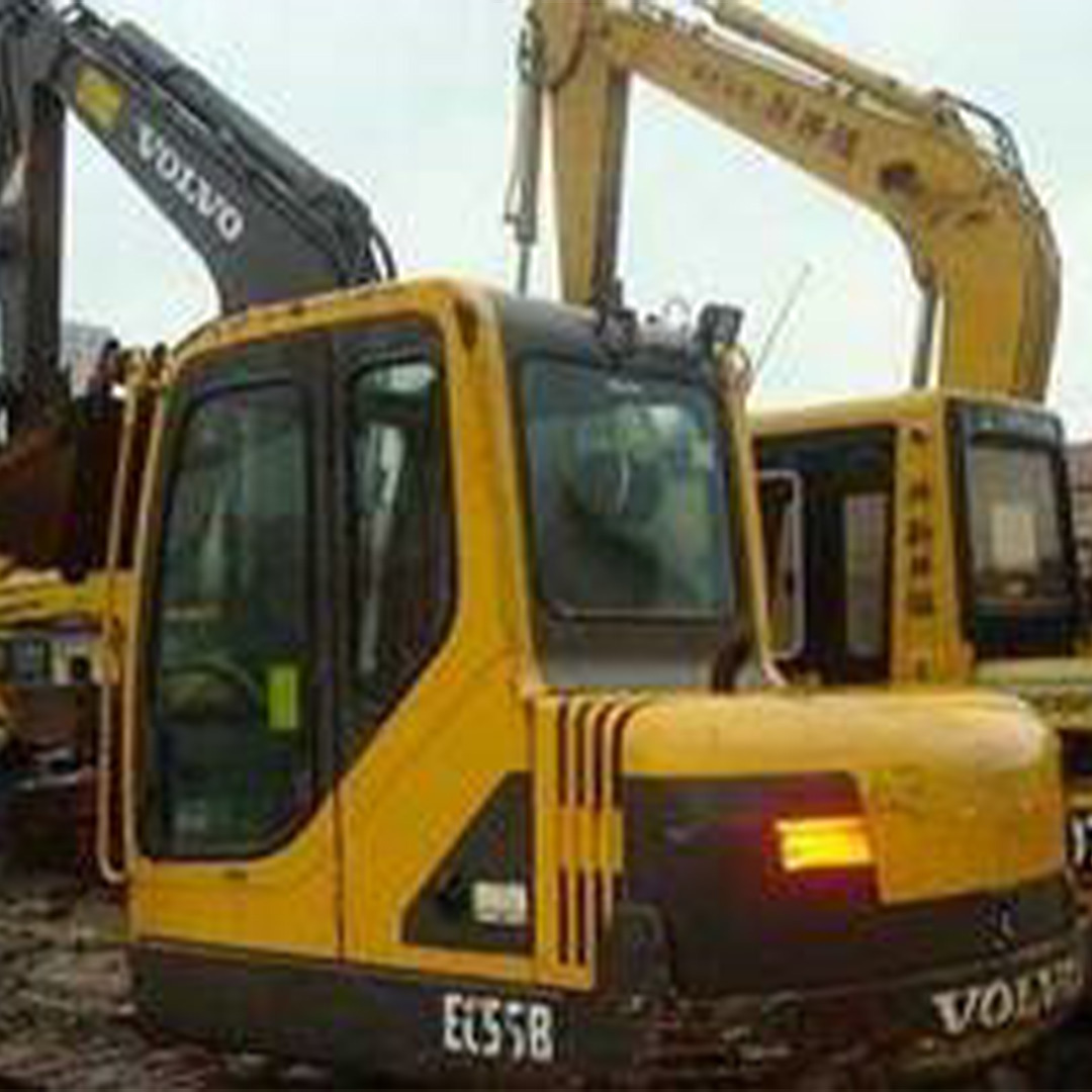 Used Volvo EC55B Mini Excavator 5.5TON Earth Mover with Nice Quality Used Construction Machine