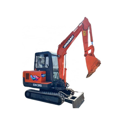 Mini digger DOOSAN Dx60 Dx60-9c Dh60-7 Dx60w Dx80 Dx75 Dx55 Dh35 Dh55 Used Mini crawler excavator Doosan