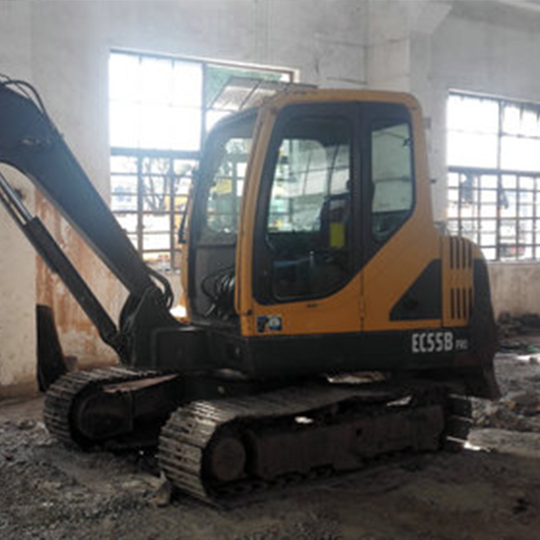 Used Volvo EC55B Mini Excavator 5.5TON Earth Mover with Nice Quality Used Construction Machine