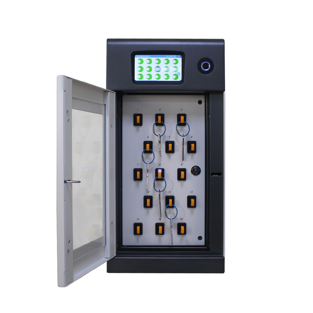 Aluminum alloy rfid smart key cabinet 18 electronic lock safe box with digital lock