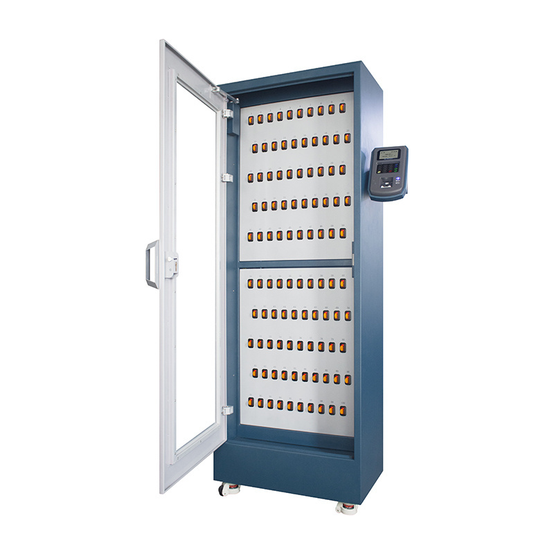 Landwell i-keybox Vehicle Intelligent Key Management Cabinet Fingerprint 100 RFID Electronic Key Slots Control Safe Locker