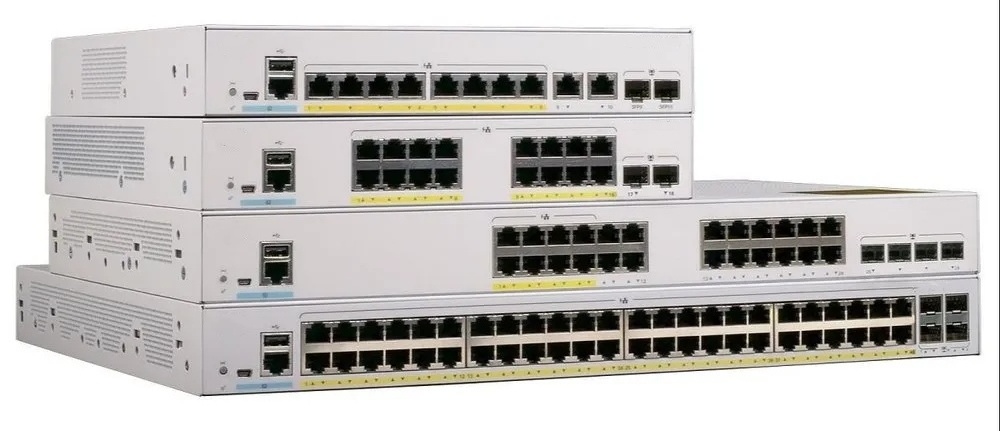 C1000 Series Switches 24 x 10/100/1000 Ethernet PoE+ Ports Network Switch with 4x 10G SFP+ uplinks C1000-24P-4X-L