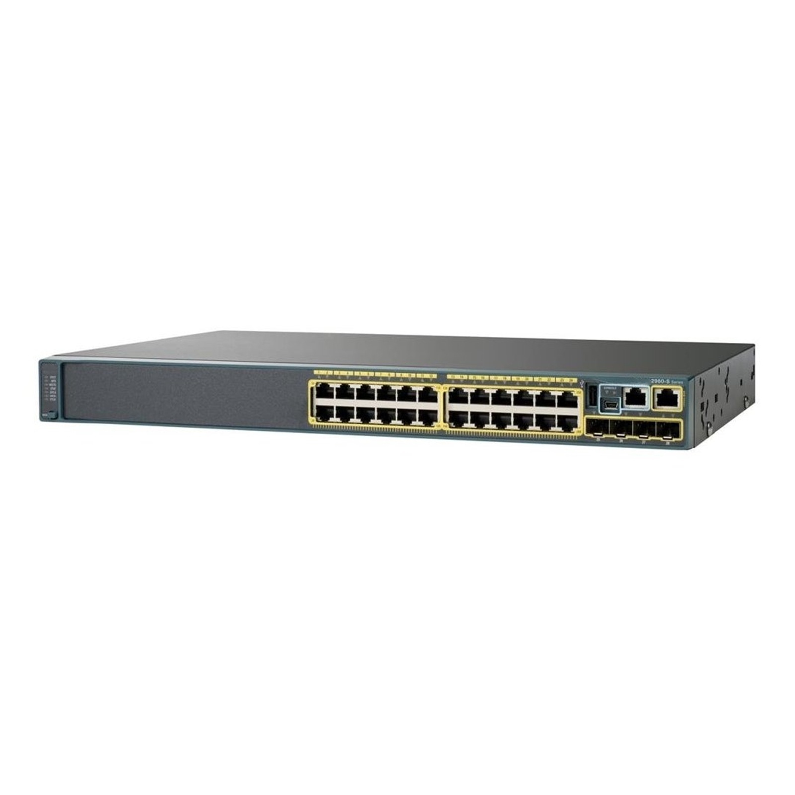 2960 Series 24 Port 4 x SFP LAN Base Gigabit Ethernet Switch WS-C2960S-24TS-L