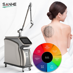 Hot Sale!!! Professional 450Ps Picolaser Picosecond Laser Q Switched Nd Yag Laser Tattoo Removal Machine