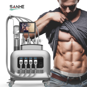 2024 SANHE Factory EMS Muscle Stimulator Weight Loss Body Sculpting Shaper Slimming Machine For Sale