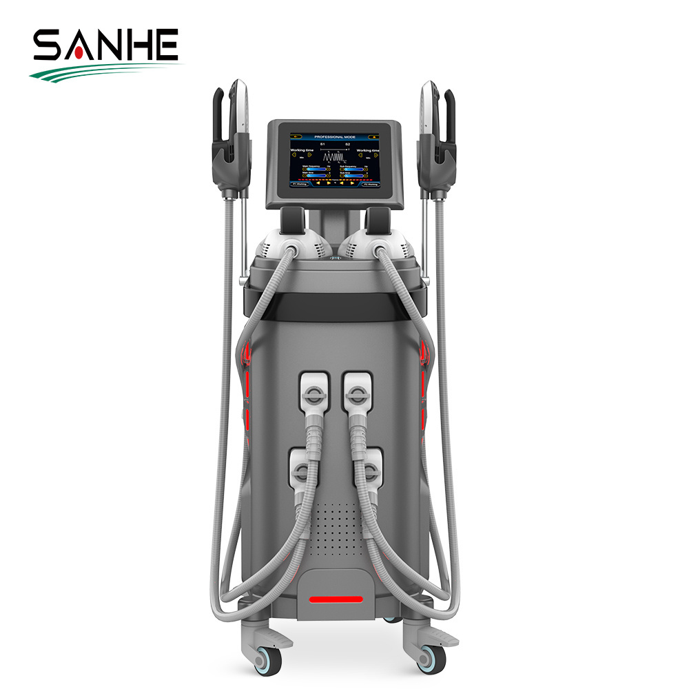 4 Handle Magshape Muscle Stimulator Machine for Beauty Salons Featuring Technology and Pelvic Handle Scuplting Machine