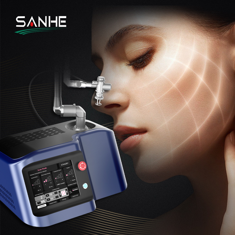 Ce Approved Rf Fractional Co2 Laser Skin Resurfacing Wart Remover Fractional Laser Machine