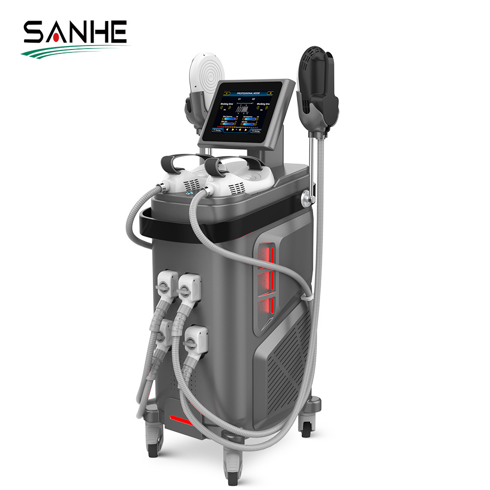 4 Handle Magshape Muscle Stimulator Machine for Beauty Salons Featuring Technology and Pelvic Handle Scuplting Machine