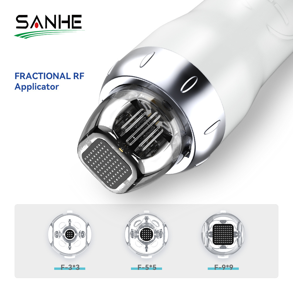 2022 SANHE Hot Portable Vacuum RF Face Lifting Stretch Marks Removal Vacuum RF Microneedling Machine For Salon Use