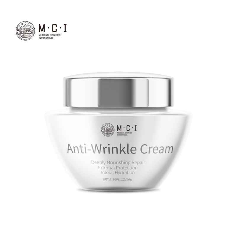 Private Label Vegan Organic Skin Anti Aging Wrinkle Lightening Whitening Collagen Elastin Face Cream For Face