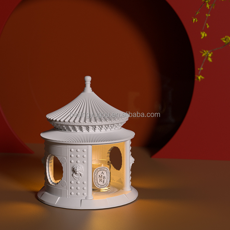 Factory Wholesale New Design Concrete Candle Melter Customized Electric Candle Melter Metal Candle Wax Warm Lamp