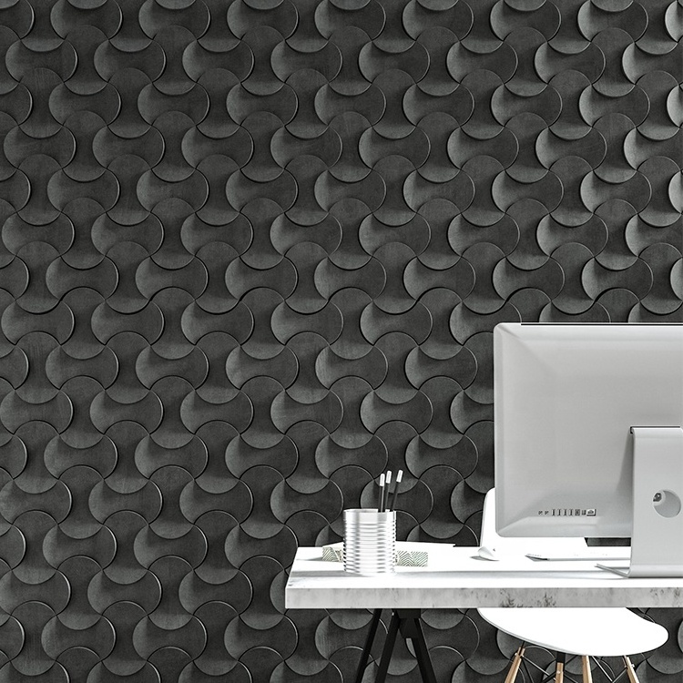 Jue 1 Design Cement 3d Decorative Wall Tiles Concrete Wall Bricks Facade For Interior Wall Decoration