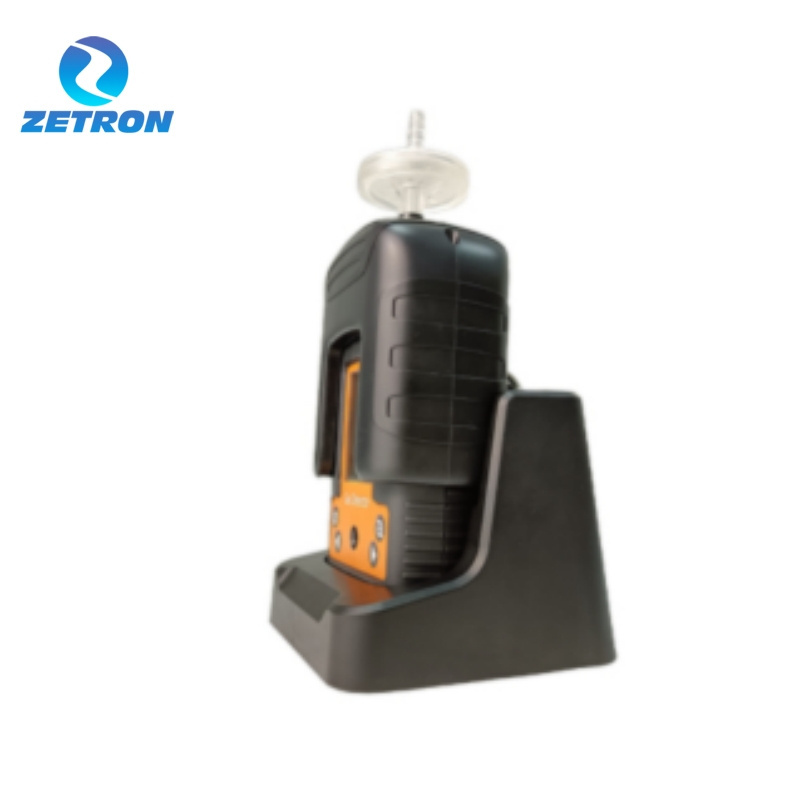 Zetron MS104K-M Data logger Rechargeable Portable Gas Detector O2 CO H2S LEL for Confined Space