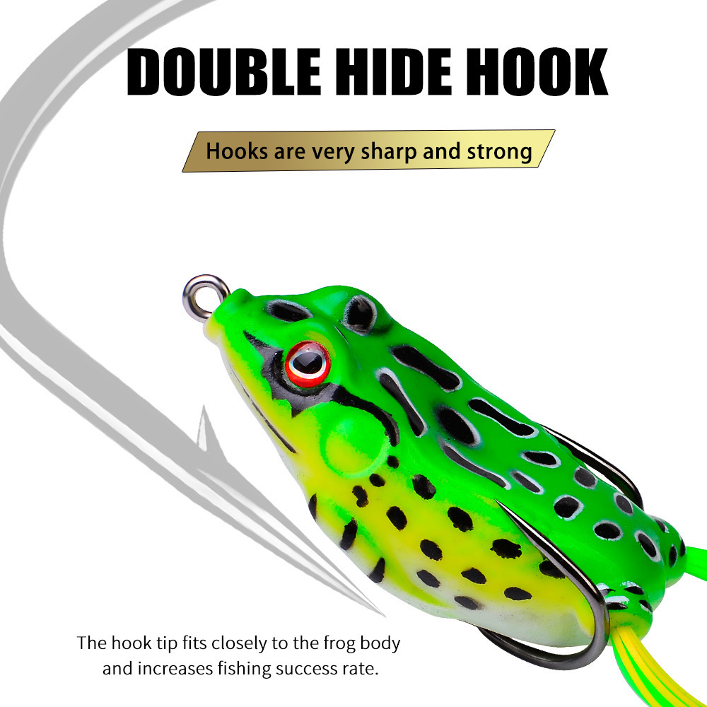 ZHUORUN 2023 Promotion Factory Price Soft Fishing Frog Lure 5g 9g 13g 17.5g Artificial Bait For Fishing