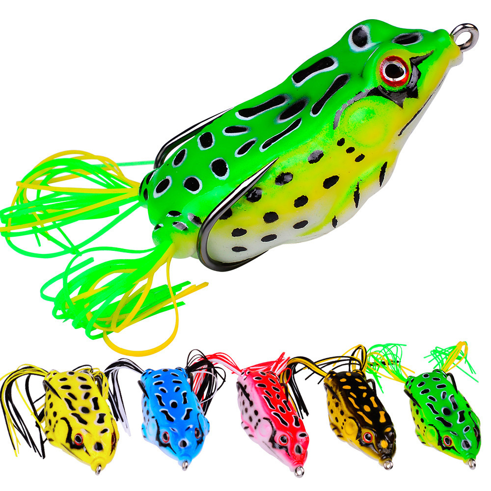 ZHUORUN 2023 Promotion Factory Price Soft Fishing Frog Lure 5g 9g 13g 17.5g Artificial Bait For Fishing