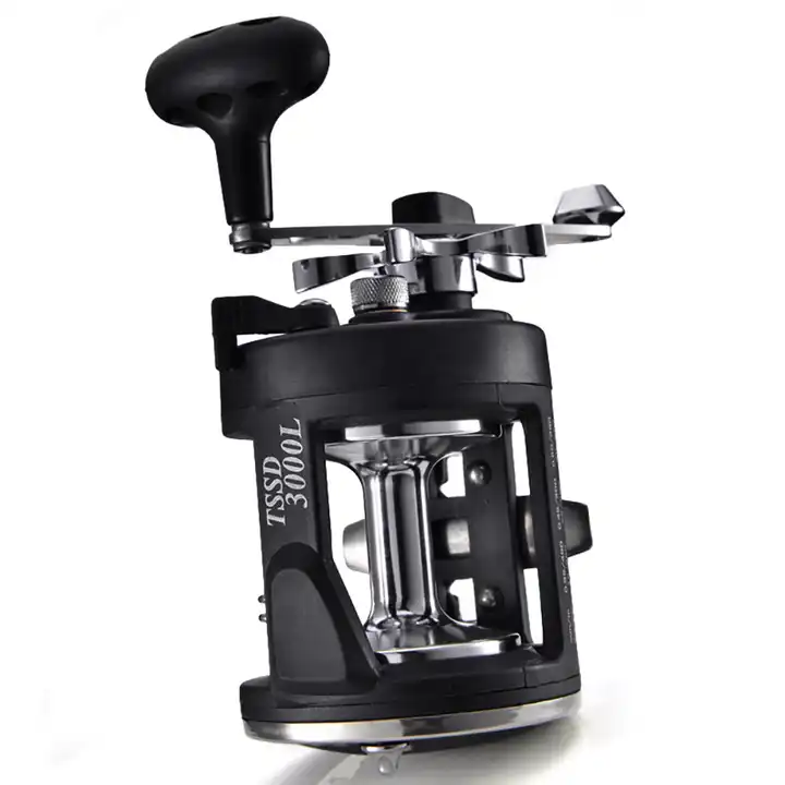 Factory Wholesale Hot selling Trolling Reel 2000/3000/4000 High Spool Large Capacity Round Reels Saltwater Trolling Reels