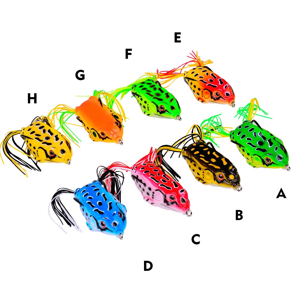 ZHUORUN 2023 Promotion Factory Price Soft Fishing Frog Lure 5g 9g 13g 17.5g Artificial Bait For Fishing