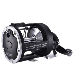 Factory Wholesale Hot selling Trolling Reel 2000/3000/4000 High Spool Large Capacity Round Reels Saltwater Trolling Reels