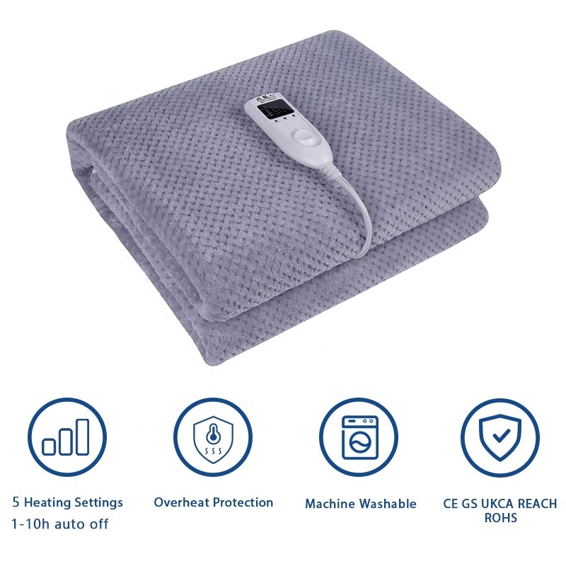 Hot Sale Electric Warmer Blanket for Bed Office