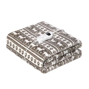 Wholesale CE Approval Throw Electric Over Blanket UK 180x130 Manta Electrica de 220V