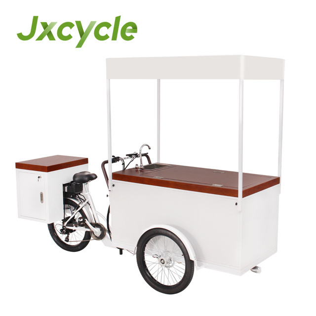 Vending cart solar ice cream bike with battery freezer for sale