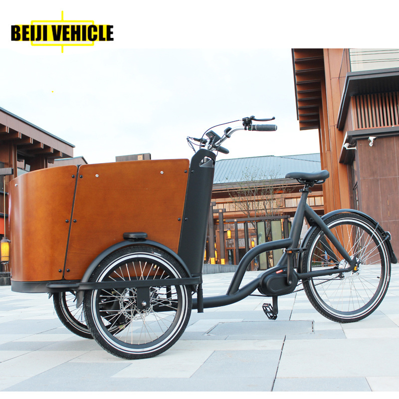 Dutch style Aluminium alloy frame family cargo car bike trailer