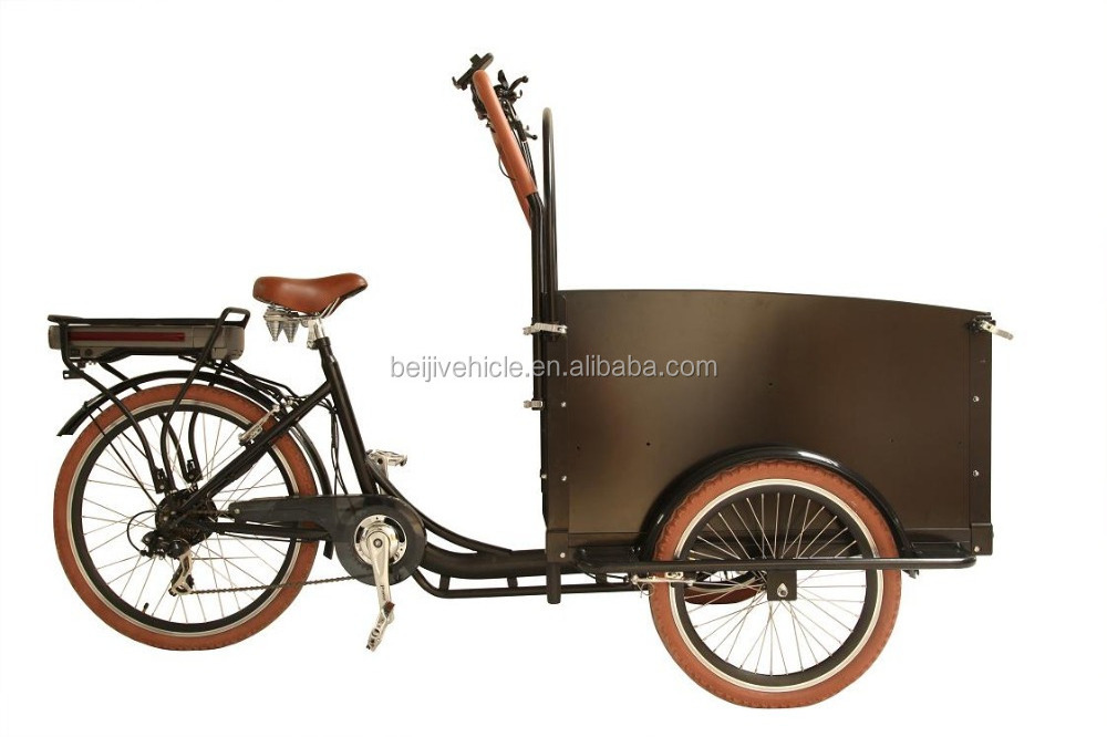 Danish bakfiets dutch bike 3 wheel cargo electric bike trailer bicycle trailer