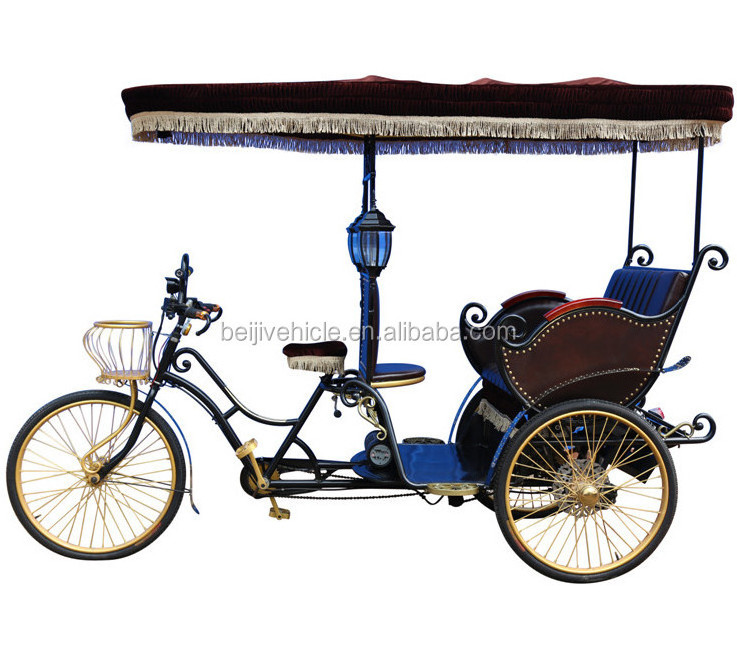 CE approved pedal assisted electric bicycle taxi rickshaw price