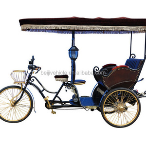 CE approved pedal assisted electric bicycle taxi rickshaw price