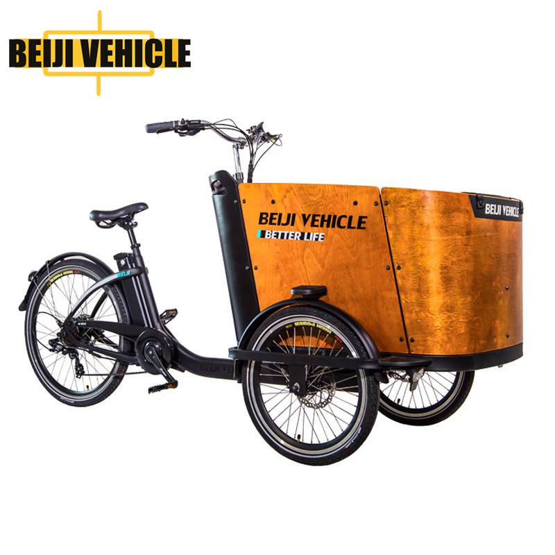 cargo bike frame steel tricycle or pedal-powered cargo bike for sale