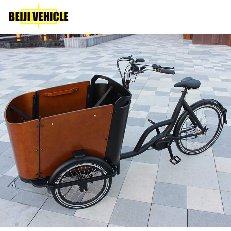 Dutch style Aluminium alloy frame family cargo car bike trailer