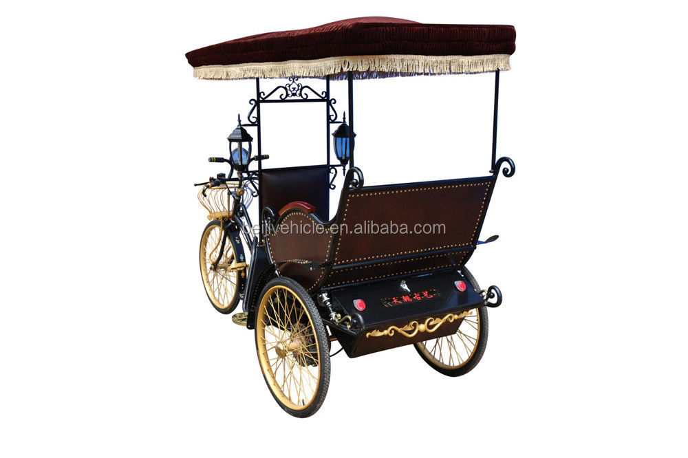 48V 800W passenger three wheel pedicab electric rickshaw