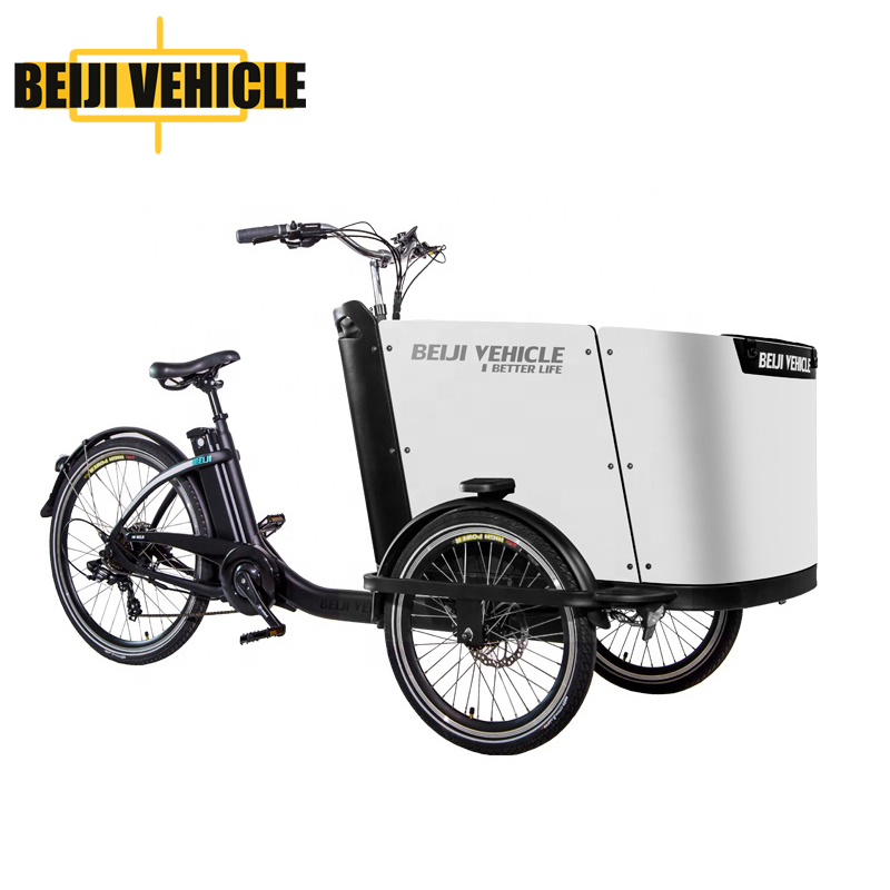 cargo bike frame steel tricycle or pedal-powered cargo bike for sale