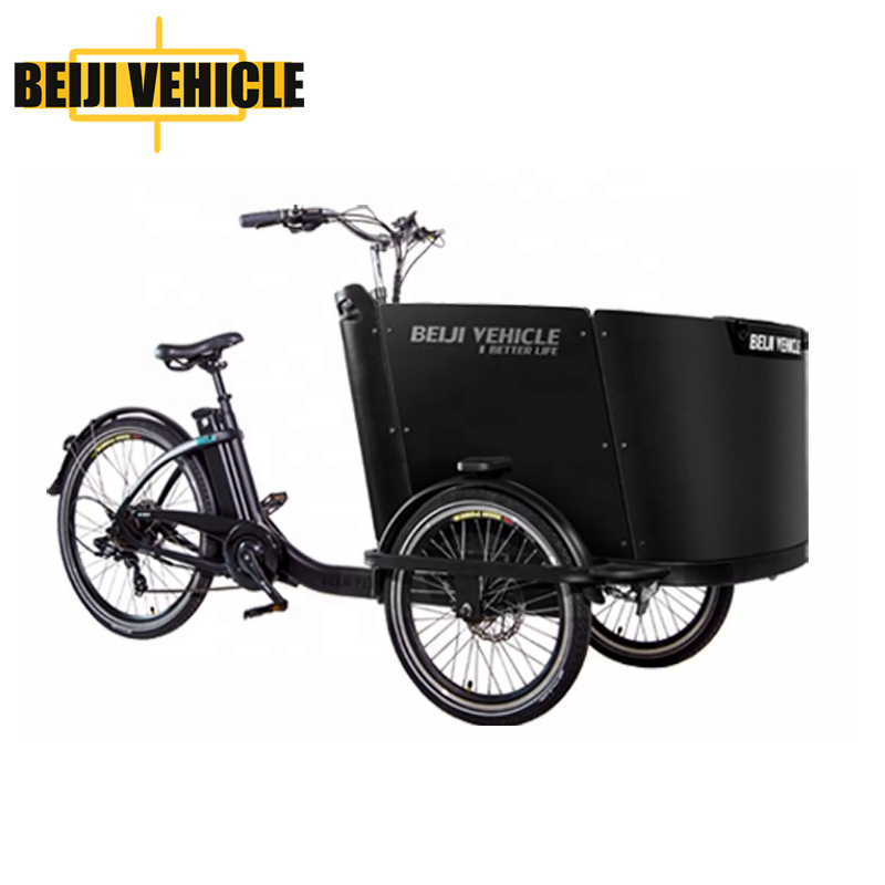 cargo bike frame steel tricycle or pedal-powered cargo bike for sale