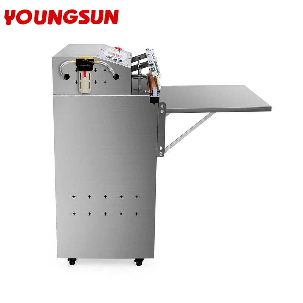 YOUNGSUN 800 External Food bag Air-exhaust Vacuum Packaging Machine Sealing Vacuum and Multi-functions Vacuum Sealer